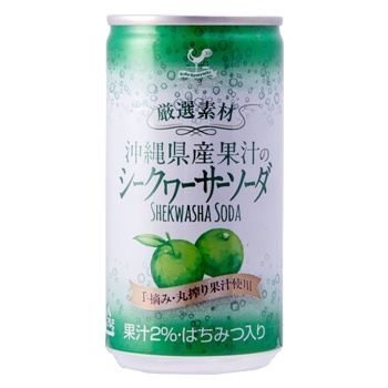 Kobe Kyoryuchi Okinawa Shekwasha Soda185ml